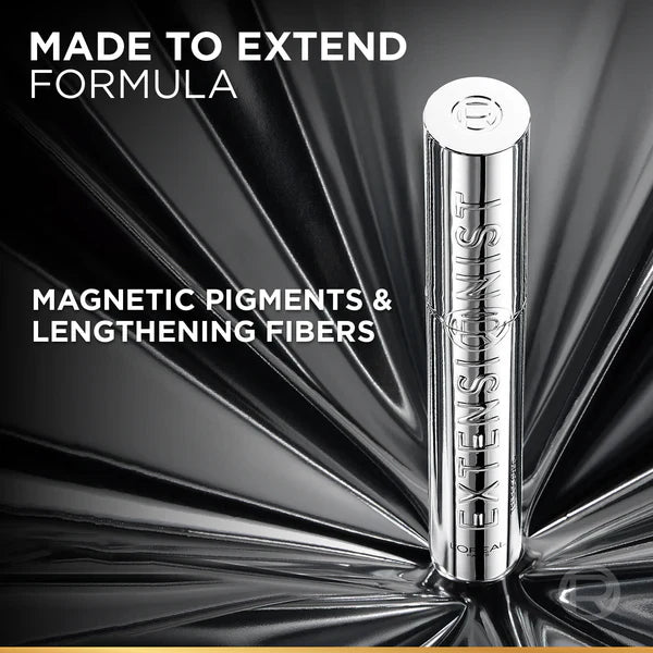 Telescopic Extensionist Mascara for 24H Long-Lasting Curl, Volume, and Exceptional Lengthening Eyelashes with Eyelash-Extension Effect