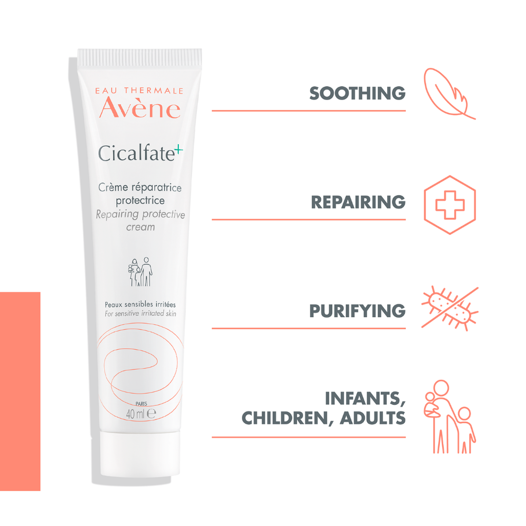 Cicalfate Instant Repairing Protective Cream For Damaged Skin + Cicalfate Repair Barrier Cream