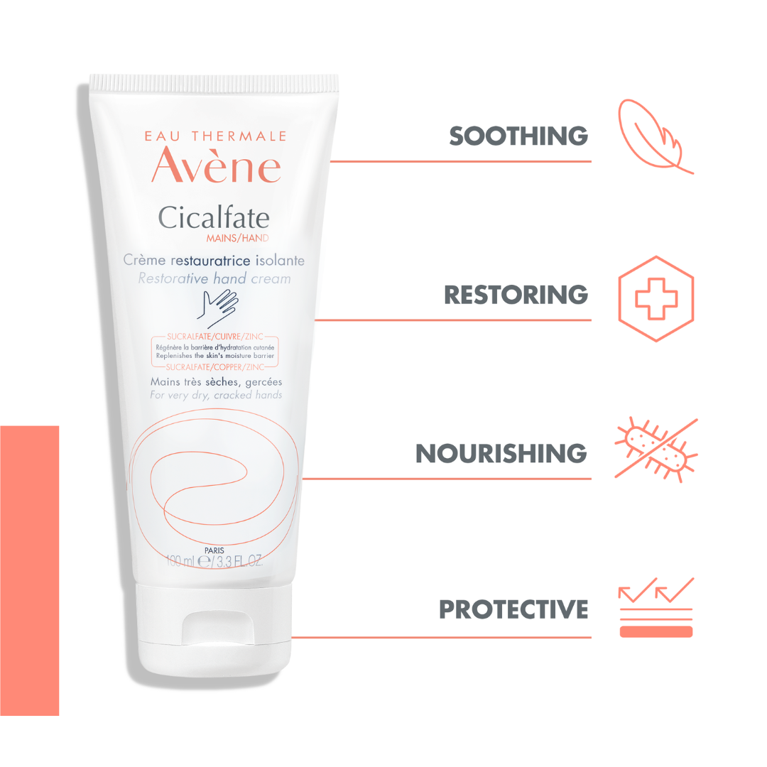 Cicalfate Instant Repairing Protective Cream For Damaged Skin + Cicalfate Repair Barrier Cream