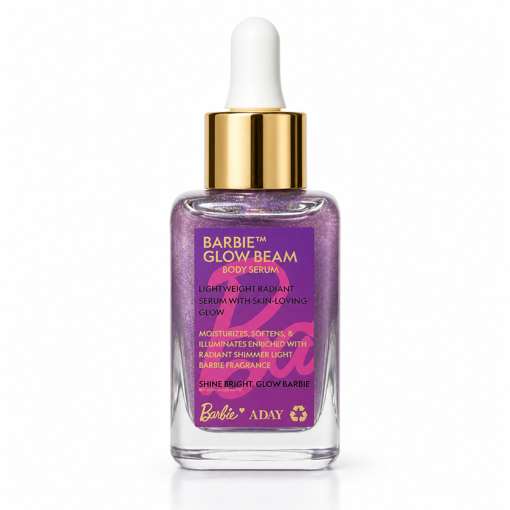 ADAY x Barbie™ Glow Beam Body Serum – Lightweight Radiant Shimmer Serum
