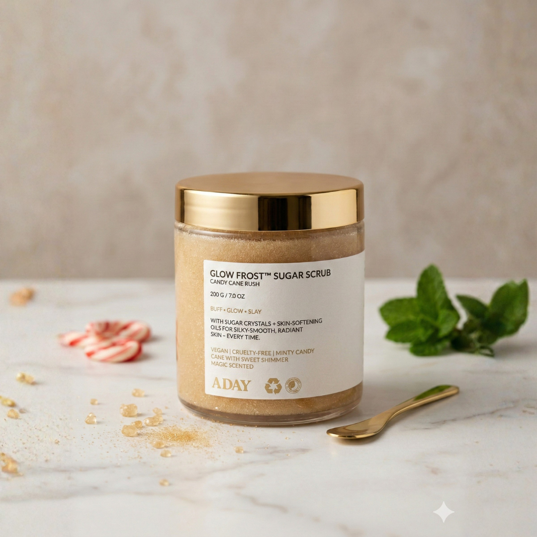 Glow Frost™ Sugar Scrub: Candy Cane Rush