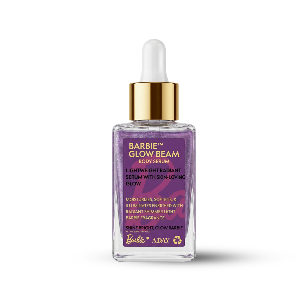 ADAY x Barbie™ Glow Beam Body Serum – Lightweight Radiant Shimmer Serum
