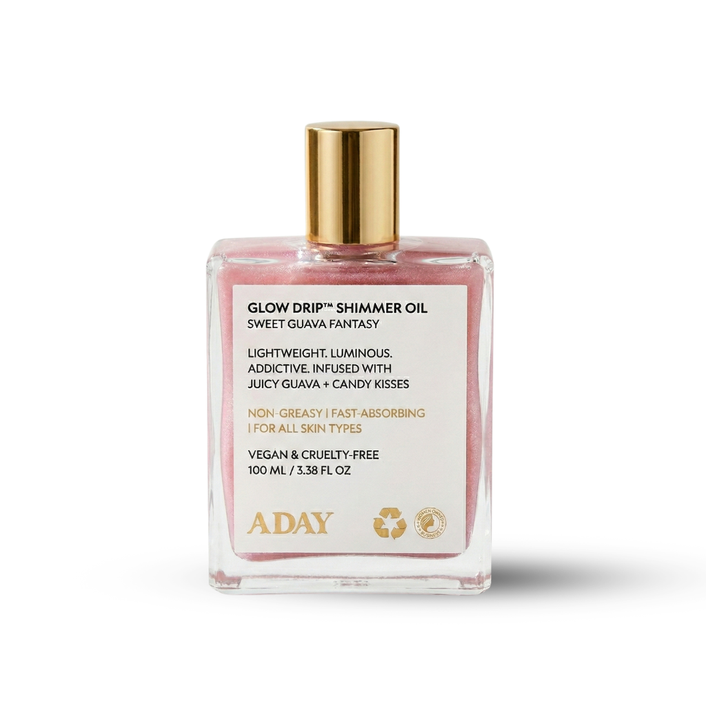 Glow Drip™ Shimmer Oil – Sweet Guava Fantasy