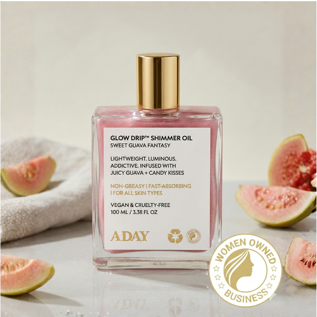 Glow Drip™ Shimmer Oil – Sweet Guava Fantasy