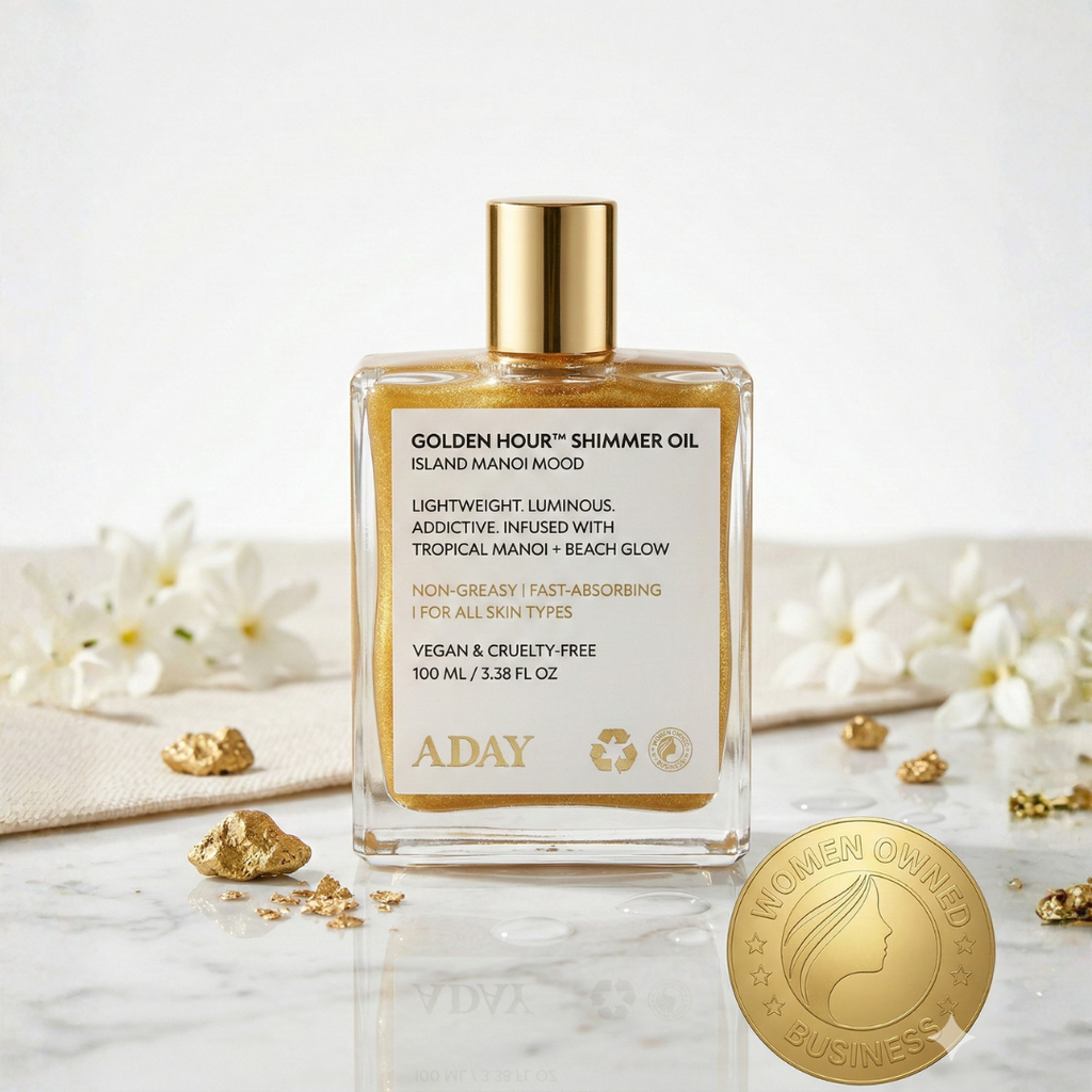 Golden Hour™ Shimmer Oil – Island Manoi Mood