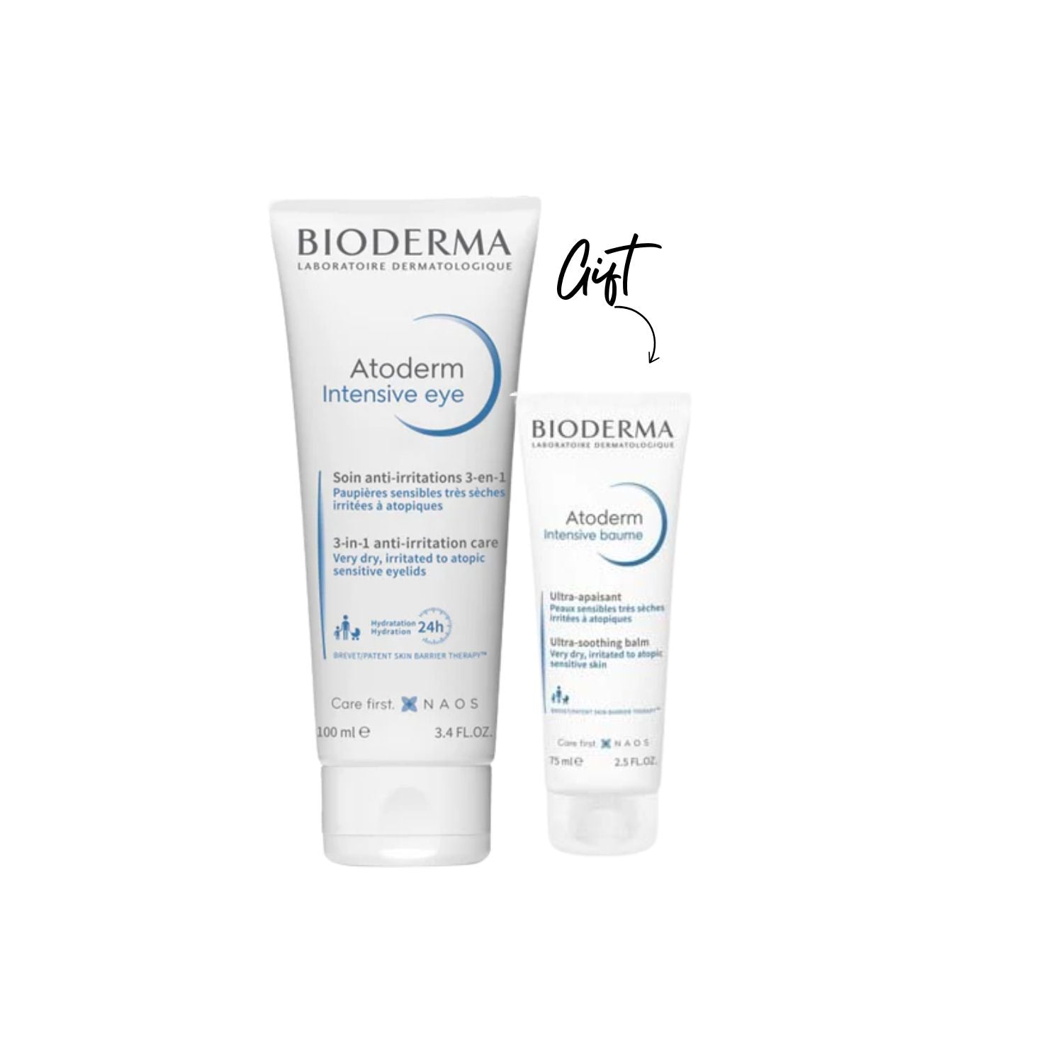 Atoderm Intensive Eye + Atoderm Intensive Baume 75 ML